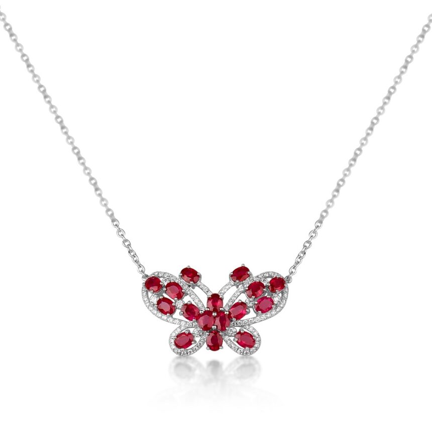 Papillon necklace papillon jewelry